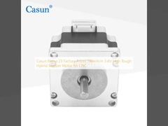 Casun Nema 23 Harga Pabrik 780mN.m 3.4V Motor Stepper Hibrida Tangguh Tinggi untuk CNC