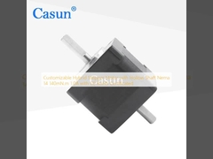 Motor Stepper Hibrida yang Dapat Disesuaikan dengan Poros Berongga Nema 14 140mN.m 1.0A dengan Sertifikat CE RoHS