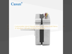 Motor Stepper Hibrida yang Dapat Disesuaikan dengan Poros Berongga Nema 14 140mN.m 1.0A dengan Sertifikat CE RoHS