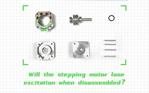 berita perusahaan terbaru tentang Will the stepping motor lose excitation when disassembled?