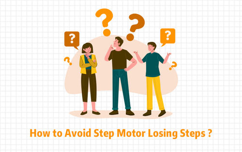 berita perusahaan terbaru tentang How to Avoid Step Motor Losing Steps？