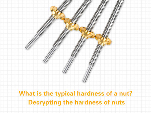 berita perusahaan terbaru tentang What is the typical hardness of a nut? Decrypting the hardness of nuts