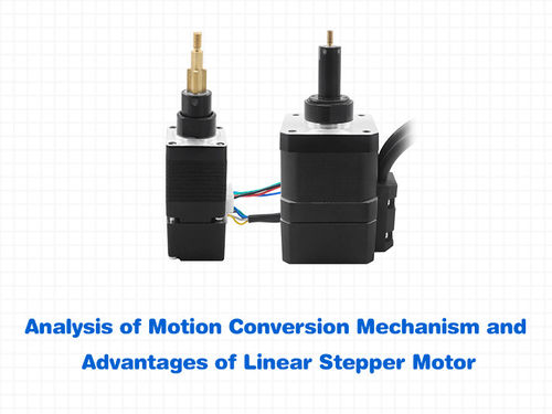 berita perusahaan terbaru tentang Analysis of Motion Conversion Mechanism and Advantages of Linear Stepper Motor