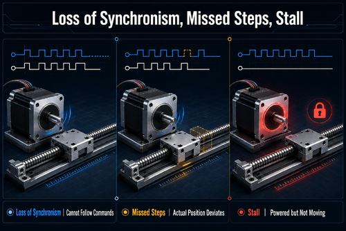 Blog perusahaan terbaru tentang Loss of Synchronism, Missed Steps and Stall: What Is the Difference?