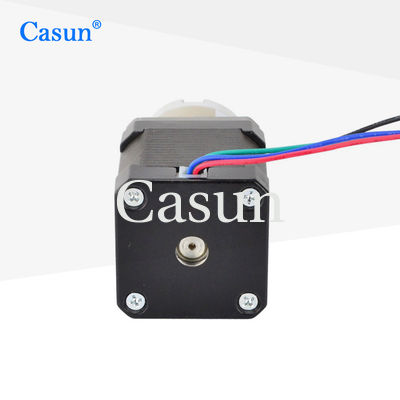 Harga bagus 42x42x48mm 2.77V NEMA 17 Geared Stepper Motor 2 Phase RoHS Approved On line
