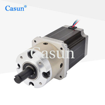 Harga bagus 57X57mm NEMA 23 Geared Stepper Motor With Planetary Gearbox On line