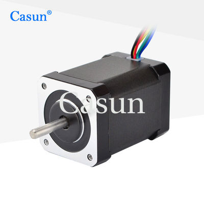 Harga bagus 17HS24-0644S NEMA 17 4 FASE 1.8° 42 stepper motor 60mm body 0.64A mesin tekstil On line