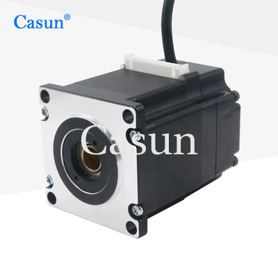 Harga bagus NEMA 23 Hollow Shaft Stepper Motor 57x57x54mm For Bespoke Ball Screw Or Lead Screw On line