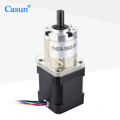 Harga bagus 42x42x40mm NEMA 17 Geared Stepper Motor 2 Phase 12.5V RoHS Motor Langkah On line