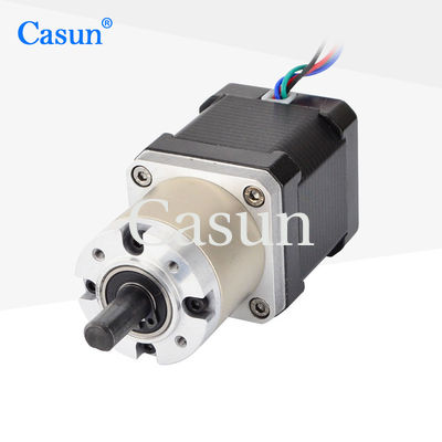 Harga bagus 42x42mm NEMA 17 Gear Stepper Motor 2.77V Dengan Gear Box Gear Reducer On line