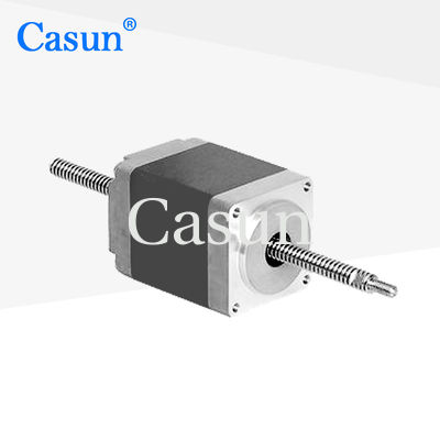 Harga bagus External Lead Screw Step Motor Nema8 Hybrid Non Captive Stepper Motor Tr3.5*4 P1 On line