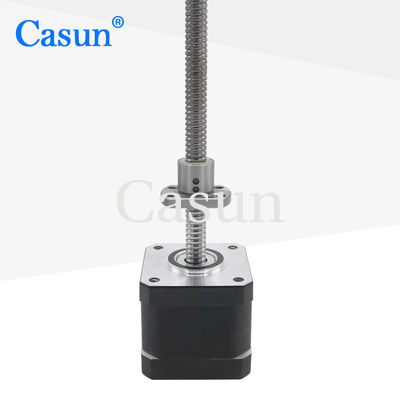 Harga bagus Nema 17 Bola Sekrup Linear Stepper Motor 450mN.M SFK0802 Langkah Motor Untuk CNC On line