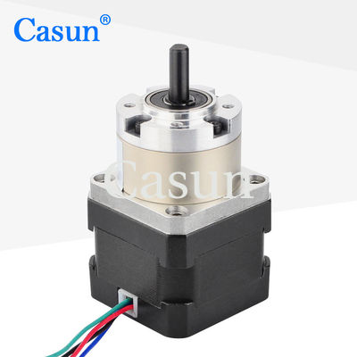 Harga bagus 48mm NEMA 17 Geared Stepper Motor Casun Hybrid Stepper Motor On line