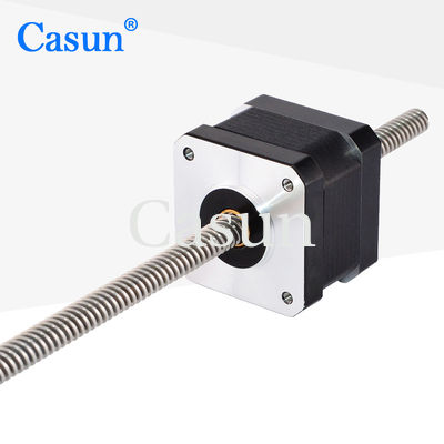 Harga bagus 1.33A Non Captive Stepper Motor 42*42*34mm 0.22N.M Tr5*2 NEMA 17 On line