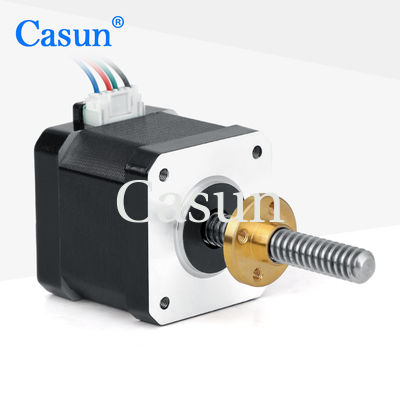 Harga bagus Casun Linear 42x42mm Tr8x8 Hybrid Stepper Motor For CNC Milling Machine On line