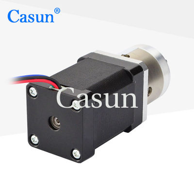 Harga bagus 35mm NEMA 14 Geared Stepper Motor 12V Planetary Gearbox Casun Motor On line