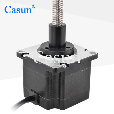 Harga bagus 3A Linear Nema 23 Stepper Motor With 4 Lead Screw Captive 2 Phase On line