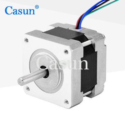 Harga bagus High Frequency NEMA 16 Stepper Motor 1.8 Degree 39mm Body For 3D Printer On line
