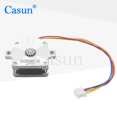 Harga bagus Unipolar Pancake Stepper Motor 1.8 Degree 0.5A 25mN.M Flat Stepper On line