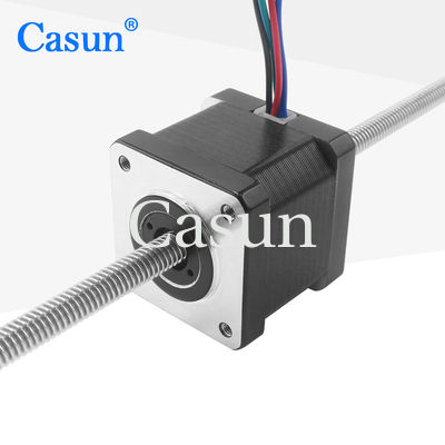 Harga bagus Nema 14 Non Captive Lead Screw Stepper Motor 34mm Tr6.35 35mm Linear Step Motor On line