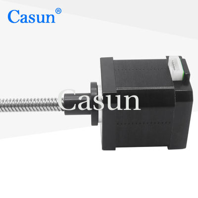 Harga bagus 1.8 Degree 2 Phase Nema 17 Tr8*8 Linear Stepper Motor 42*42*48mm 0.5N.m For CNC On line