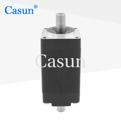 Harga bagus 0.6A 5.4V Dual Shaft Stepper Motor Nema 11 28x28x38mm Untuk Mesin Medis On line