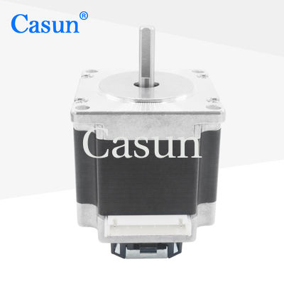 Harga bagus 57*57mm Casun Nema 23 Motor loop tertutup 2.5A 25mm poros 3V stepper motor ROHS On line