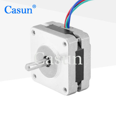Harga bagus 10.4V NEMA 16 Stepper Motor DC Electric Mini CNC Router Stepper Motor 4 Phase On line