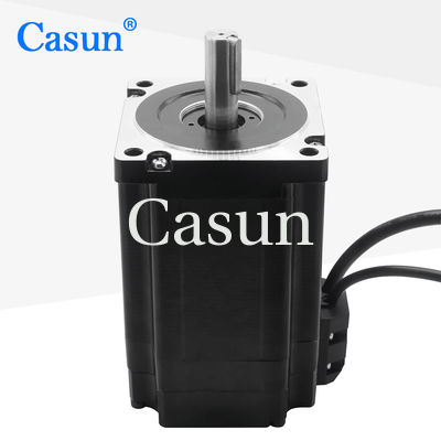 Harga bagus 86X86mm NEMA 34 Motor loop tertutup HBS86H 8.5Nm 37mm Poros 6A 3.24V DC On line