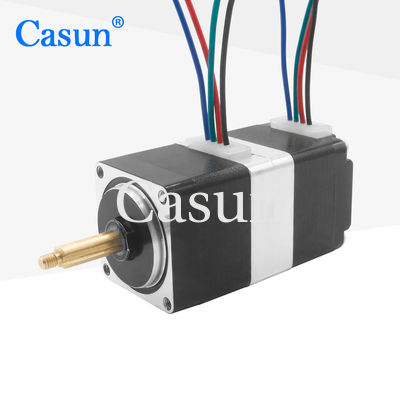 Harga bagus NEMA 11 S28D43 Serious Bipolar Stepper Motor 55mN.M 80mN.M Untuk Industri Medis On line