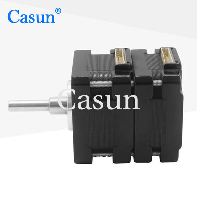 Harga bagus Multilayer Nema 16 Stepper Motor Hitam Warna Untuk Perangkat Medis Sertifikasi ISO ROHS On line