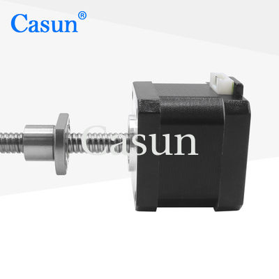 Harga bagus Motor langkah sekrup bola NEMA 17 Tr8*2 450mN.M Dua fase CE ISO On line