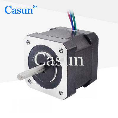 Harga bagus 0.43N.M Dual Shaft Stepper Motor NEMA 17 DC With Automatic Packaging Machine On line