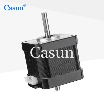Harga bagus 42×42×40mm Stepper Motor 1.5A 0.45N.m NEMA 17 Dual Shaft Untuk Printer 3D On line