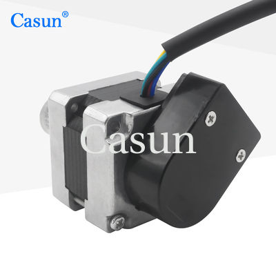 Harga bagus Motor Hybrid Stepper Nema16 105mN.m 8.75V Stepper Motor dengan Encoder dan Gear On line