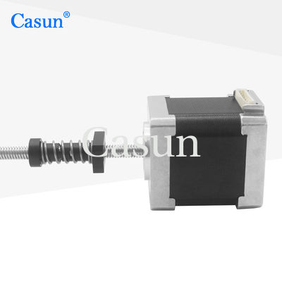 Harga bagus 1.8 Tingkat 2 Fase Nema 14 Tr5*2 Linear Stepper Motor 35*35*42mm 0,36N.m On line