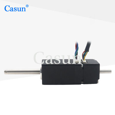 Harga bagus Casun Nema 8 Special Shaft Stepper Motor With Encoder 40mN.m 0.6Amp Light Weight On line