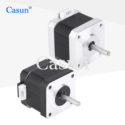 Harga bagus 8V NEMA 17 Stepper Motor 0.8A 40mm 2 Phase 1.8 Degree Untuk Printer 3D On line