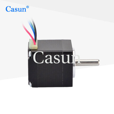 Harga bagus Ukuran Kecil Nema 11 Stepper Motor Casun 0.5A Dc Motors 5mm diameter poros On line