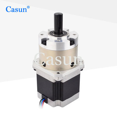 Harga bagus NEMA 23 rasio 4/1 planetary gearbox stepper motor dengan gearbox dengan CE ISO On line