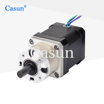 Harga bagus 6.4V 1.28A Gearbox Stepper Motor 34mm Casun Stepper Motor 260mNM On line
