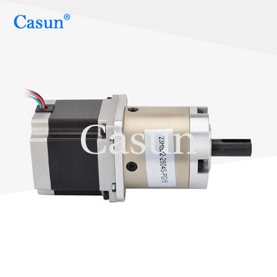 Harga bagus NEMA23 Rasio 15/1 Motor Geared Stepper Dengan Gearbox Planetary Reducer 57mm Stepping Motor On line