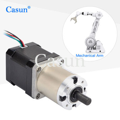 Harga bagus Gear Reducer 0.15 A Nema 17 Stepper Motor 1.8 Deg 2 Phase 1.2 N.M Holding Torque On line