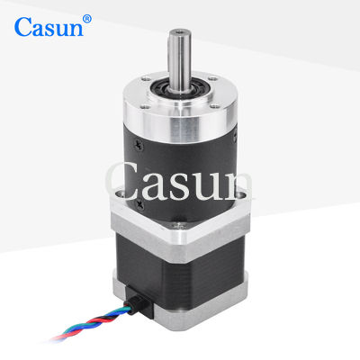 Casun 42mm NEMA 17 Geared Stepper Motor Unipolar And Bipolar Stepper Motor
