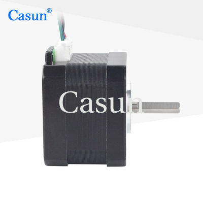 Harga bagus 42*42*34mm Stepper Motor Nema 17 1.2A Untuk Peralatan Medis Dengan CE On line
