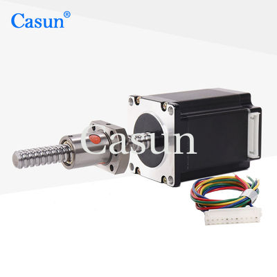 Harga bagus Nema 11 Ball Screw Stepper Motor 320mN.M Ball Screw Linear Stepper Motor Untuk CNC On line