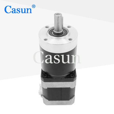 Harga bagus 42x42x46.8mm NEMA 17 Gear Stepper Motor Casun 2 Phase Hybrid Stepper Motor On line