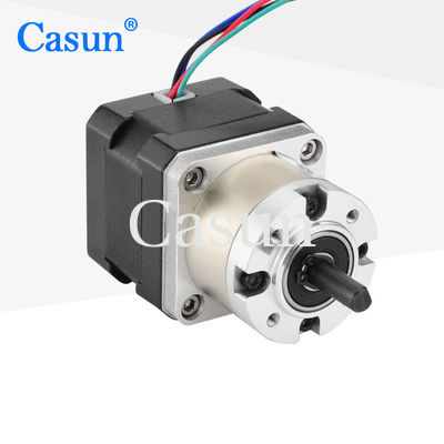 Harga bagus NEMA17 Ratio 5.18:1 Planetary Gearbox Stepper Motor 12V DC For Cnc Robot Arm On line