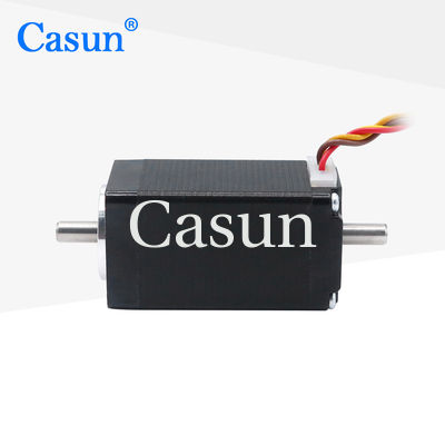 2 Phase 1.8 Degree Dual Shaft NEMA 11 Micro Stepper Motor for Medical Equipment Automation Appliance
