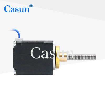 Harga bagus Mini Linear Motor 1.8 derajat NEMA 11 Captive Linear Actuator Hybrid Stepper Motor On line